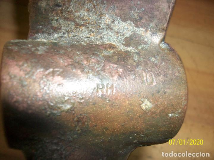 Antig&uuml;edades: ANTIGUA HELICE DE BRONCE.LARGO 33 CM - Foto 5