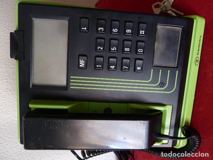 Tel&eacute;fonos: TELEFONO DE CABINA TELEFONICA-TELEFONICA&middot; ALCATEL MOD.TRMA - Foto 5
