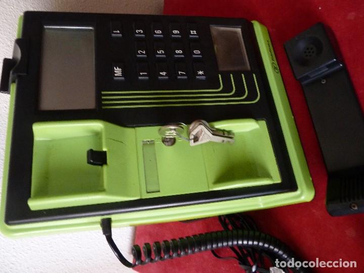 Tel&eacute;fonos: TELEFONO DE CABINA TELEFONICA-TELEFONICA&middot; ALCATEL MOD.TRMA - Foto 9