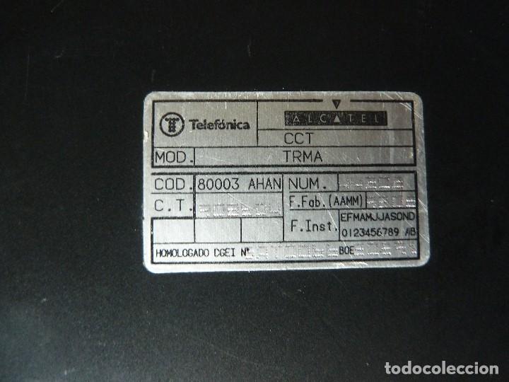 Tel&eacute;fonos: TELEFONO DE CABINA TELEFONICA-TELEFONICA&middot; ALCATEL MOD.TRMA - Foto 12