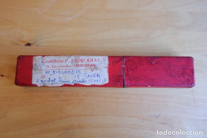 Antig&uuml;edades: NAVAJA DE AFEITAR SOLINGEN TRIANGEL - Foto 3