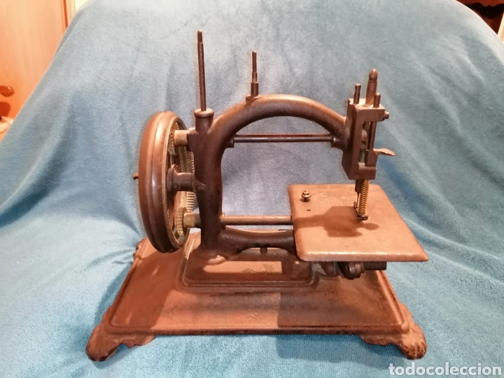 Antig&uuml;edades: M&Aacute;QUINA DE COSER ANTIGUA DE ESCAPARATE - Foto 8