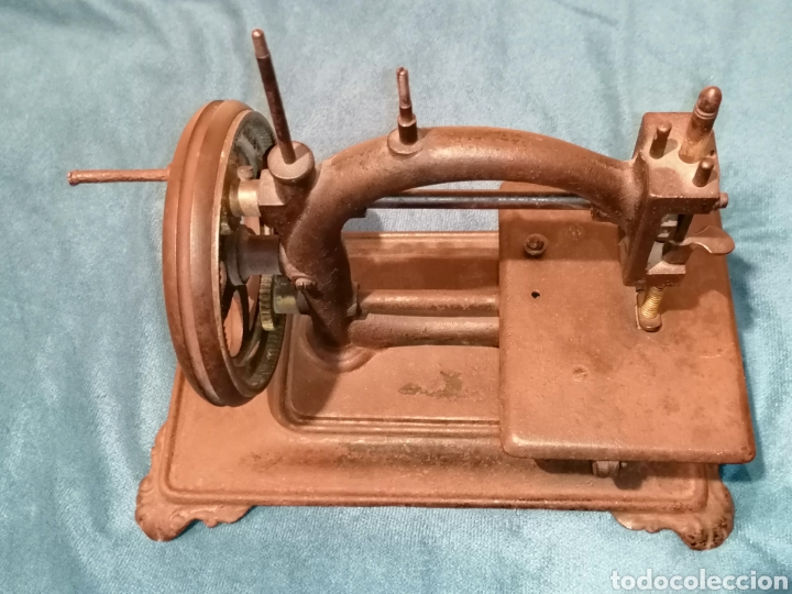 Antig&uuml;edades: M&Aacute;QUINA DE COSER ANTIGUA DE ESCAPARATE - Foto 16