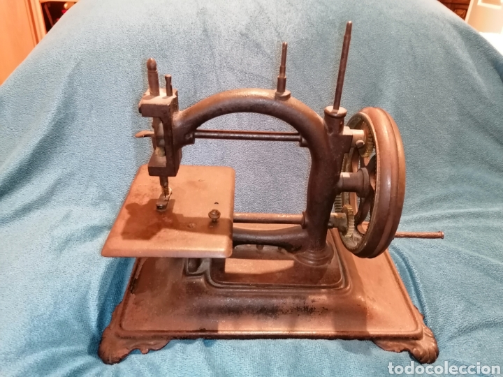 Antig&uuml;edades: M&Aacute;QUINA DE COSER ANTIGUA DE ESCAPARATE - Foto 19