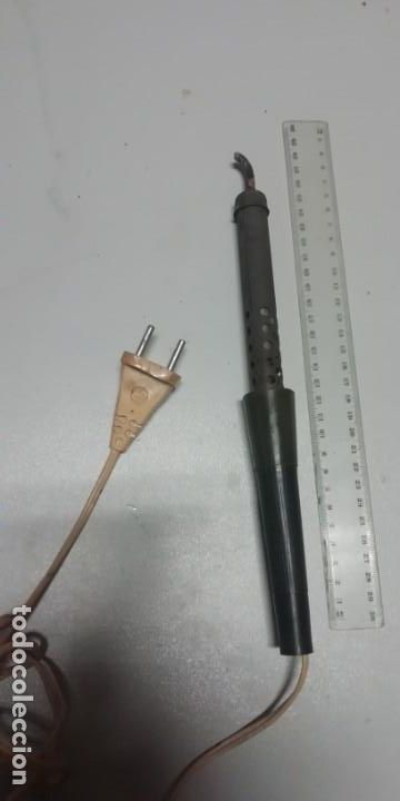Antig&uuml;edades: Soldador el&eacute;ctrico de esta&ntilde;o - Foto 1