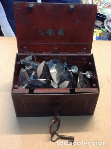 antigua caja de caudales con llave.original de - Compra venta en  todocoleccion