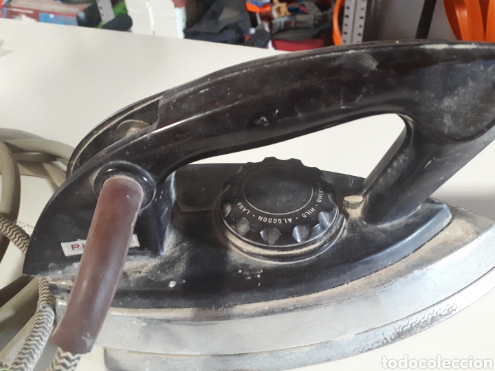 Antig&uuml;edades: Antigua plancha Philips - Foto 4