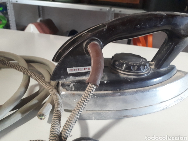 Antig&uuml;edades: Antigua plancha Philips - Foto 5