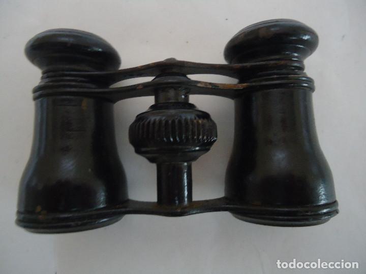 Antig&uuml;edades: BINOCULAR DE TEATRO ANTIGUO DE COLOR NEGRO. --- 9 - Foto 3