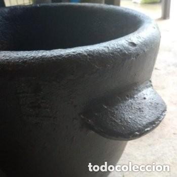 Antig&uuml;edades: Antiguo Almirez Mortero de 70 KG - Foto 3