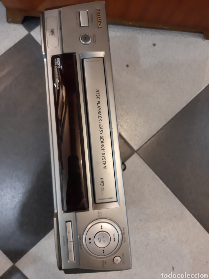 Antig&uuml;edades: VIDEO VHS AIWA GX 911 FUNCIONA - Foto 1