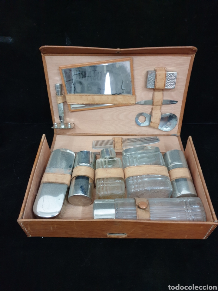 Antig&uuml;edades: Set de afeitado - Foto 1