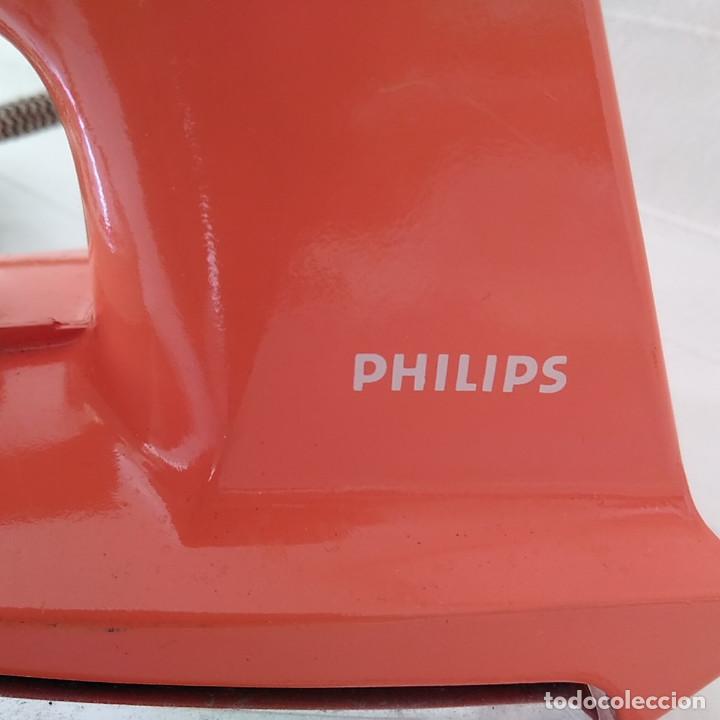 Antig&uuml;edades: PLANCHA PHILIPS A&Ntilde;OS 70 - FUNCIONANDO - Foto 3