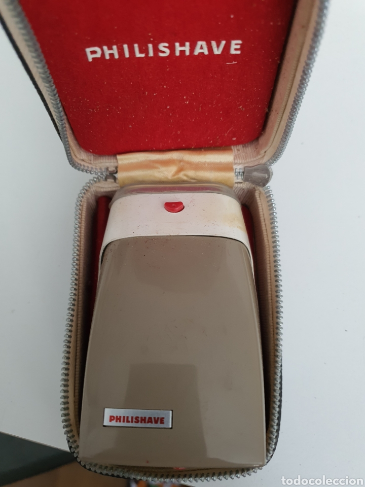 Antig&uuml;edades: antigua maquina afeitar philishave - Foto 2