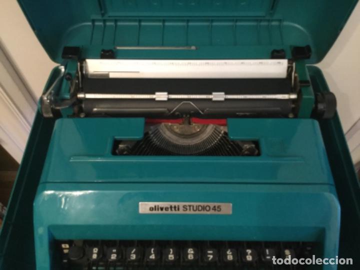 Antig&uuml;edades: M&Aacute;QUINA DE ESCRIBIR OLIVETTI STUDIO 45 IMPECABLE Y COMPLETA A&Ntilde;O 60 - Foto 10