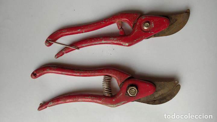 Antig&uuml;edades: Lote 2 Tijeras de podar - Foto 1