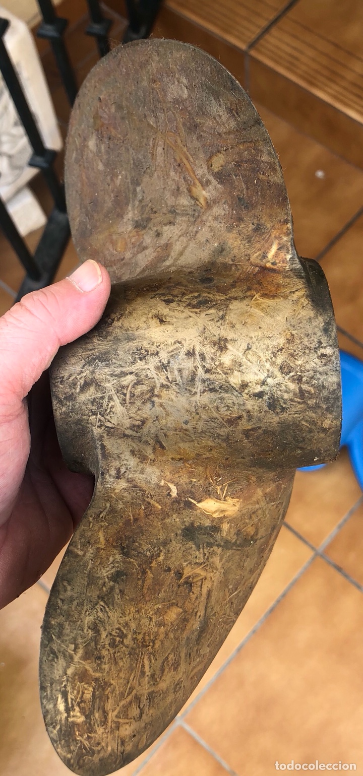 Antig&uuml;edades: Lote antiguo de h&eacute;lices de barco - Foto 13