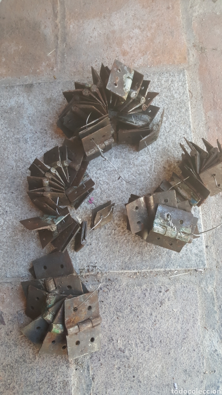 Antig&uuml;edades: 150 bisagras de forja antiguas - Foto 5