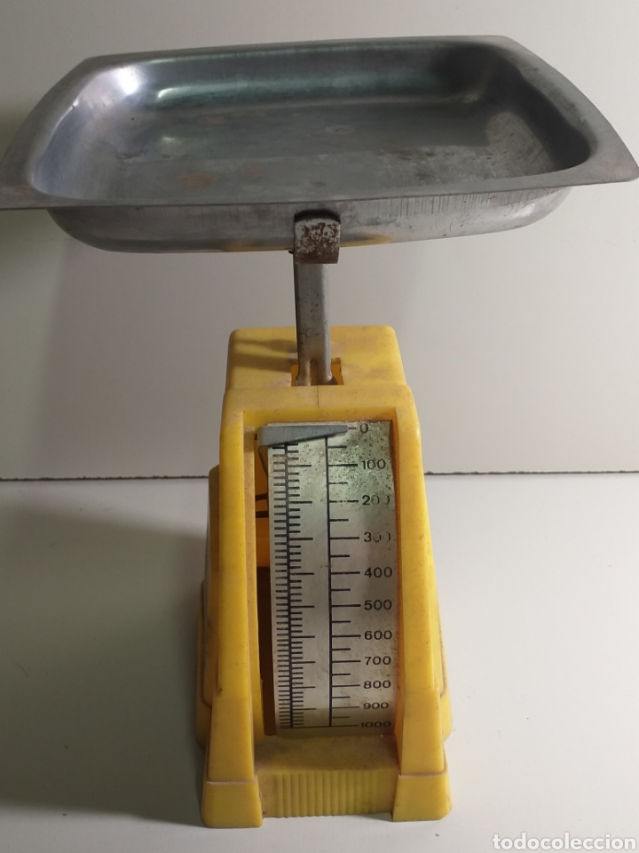 Antig&uuml;edades: Bascula vintage marca Ormen. Pesa hasta 1kg - Foto 2
