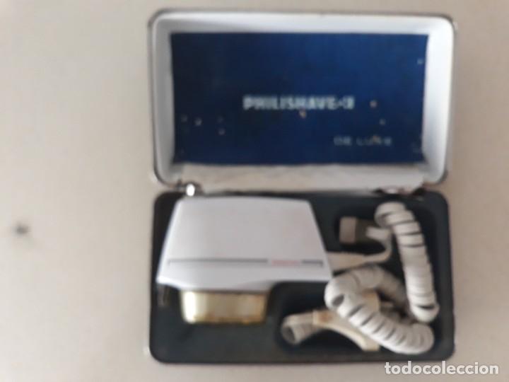 Antig&uuml;edades: Maquina d afeitar philishave de luxe funciona - Foto 1