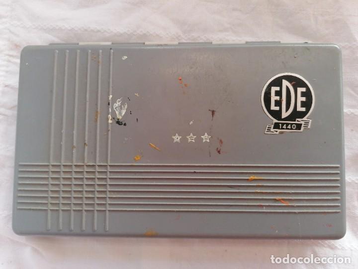Antig&uuml;edades: Antiguo estuche de compases Ede 1440 - Foto 3