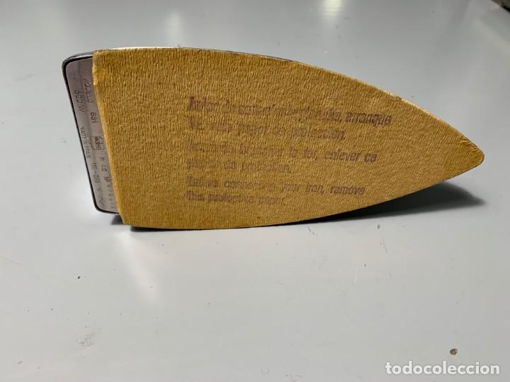Antig&uuml;edades: Plancha autom&aacute;tica de viaje Solac. Modelo 631. NUEVA - Foto 6