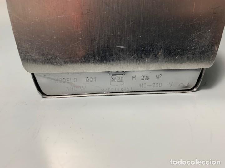 Antig&uuml;edades: Plancha autom&aacute;tica de viaje Solac. Modelo 631. - Foto 7
