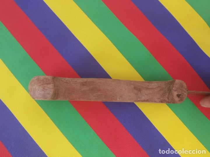 Antig&uuml;edades: CACHAS MADERA CUCHILLO - MANGO - *R - Foto 5