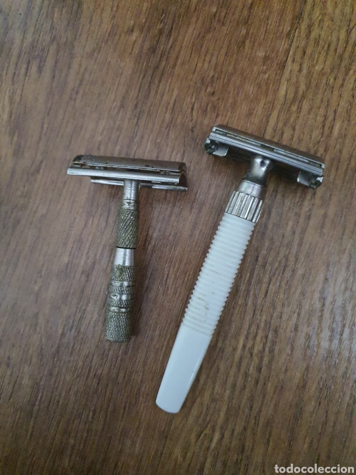 Antig&uuml;edades: Dos maquinillas de afeitar antiguas - Foto 12