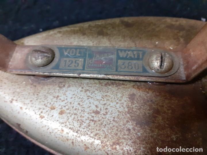 Antig&uuml;edades: Plancha antigua electrica Laser - Foto 3