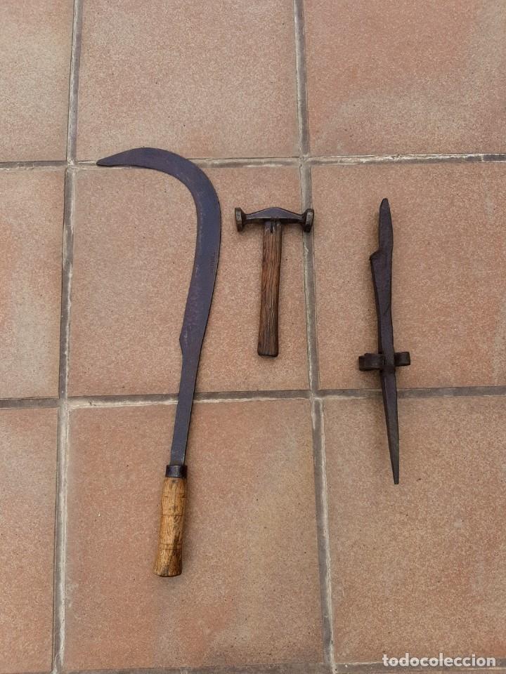 Antig&uuml;edades: LOTE GUADA&Ntilde;A, YUNQUE Y MARTILLO - Foto 5