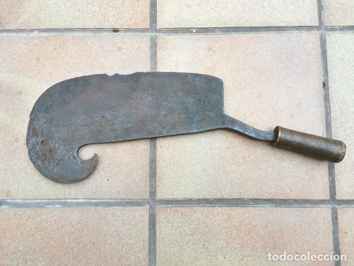Antig&uuml;edades: ANTIGUA HERRAMIENTA. USO DESCONOCIDO. - Foto 2