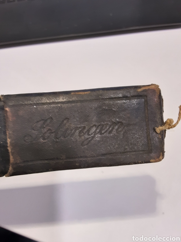 Antig&uuml;edades: Funda antigua de navaja de afeitar Ronco - Foto 3