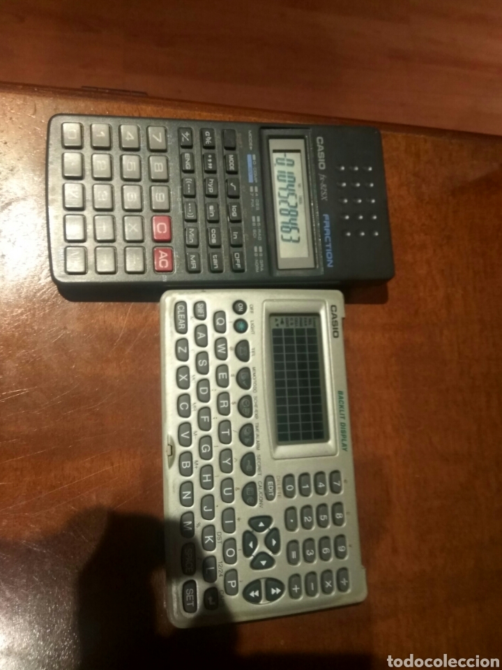 Antig&uuml;edades: Calculadora cientifica casio fracti&oacute;n y agenda personal Casio. - Foto 6