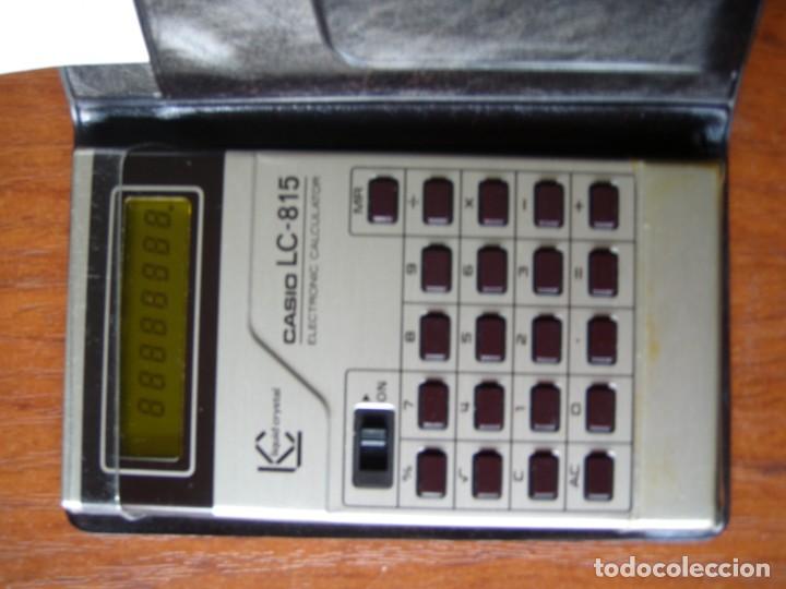 Antig&uuml;edades: CALCULADORA CASIO LC-815 FUNCIONANDO - Foto 2