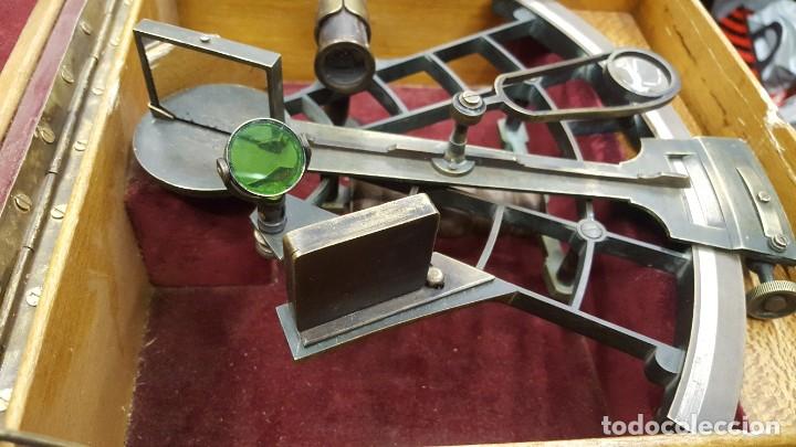Antig&uuml;edades: Sextante ant&iacute;guo ingl&eacute;s - Foto 5