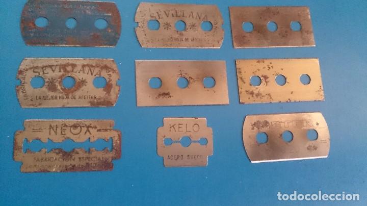 Antig&uuml;edades: LOTA HOJAS DE AFEITAR - Foto 3