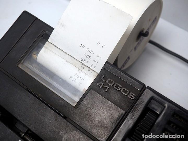 Antig&uuml;edades: Calculadora Impresora Olivetti Logos 41 - Foto 7