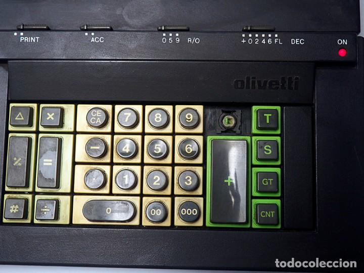 Antig&uuml;edades: Calculadora Impresora Olivetti Logos 41 - Foto 8
