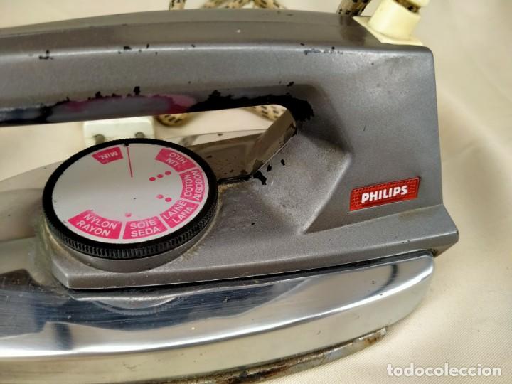 Antig&uuml;edades: PLANCHA PHILIPS MODELO HD 1121 - Foto 3