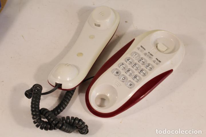 Tel&eacute;fonos: telefono rojo beetel kxt-163 - Foto 3