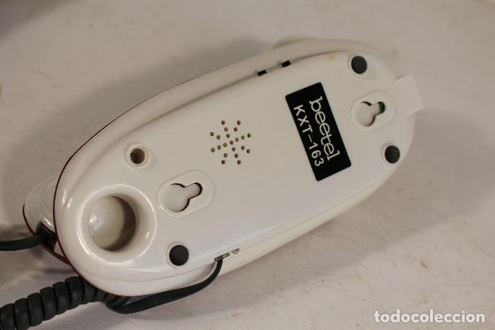 Tel&eacute;fonos: telefono rojo beetel kxt-163 - Foto 4