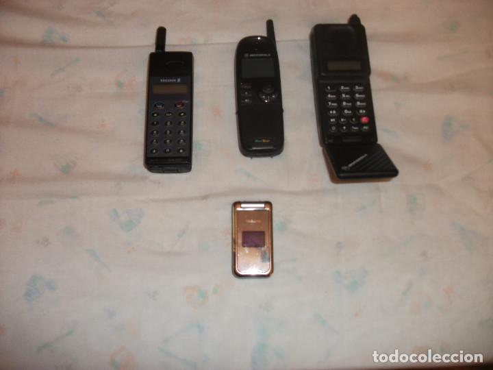 Tel&eacute;fonos: LOTE DE ANTIGUOS MOVILES ANALOGICOS - Foto 1
