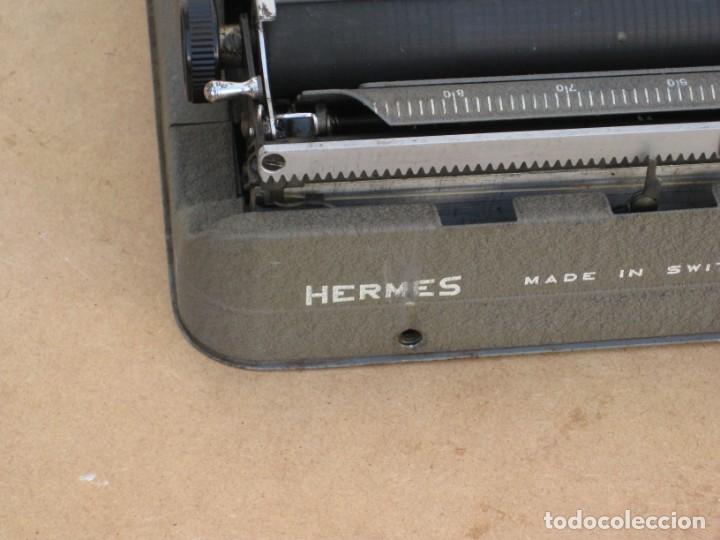 Antigüedades: Maquina escribir antigua. Hermes Baby. Suisse. - Foto 17 - 215985987