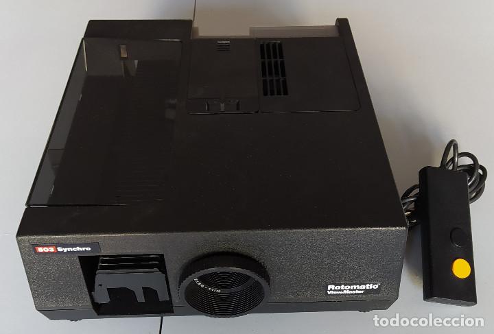 Antig&uuml;edades: PROYECTOR DE DIAPOSITIVAS ROTOMATIC 503 SYNCHRO - Foto 1