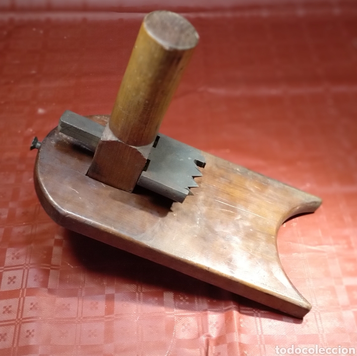Antig&uuml;edades: Enorme Gramil de carpintero de ribera. Herramienta especial. - Foto 11