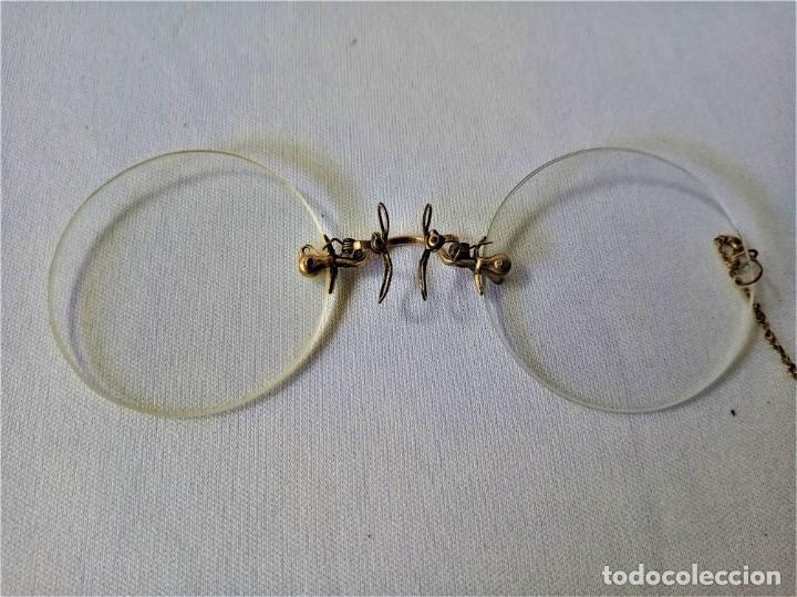Antig&uuml;edades: GAFAS ANTIGUAS / IMPERTINENTES - Foto 4