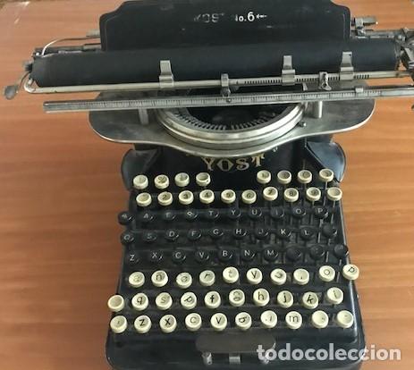 Antig&uuml;edades: MAQUINA DE ESCRIBIR YOST - Foto 1