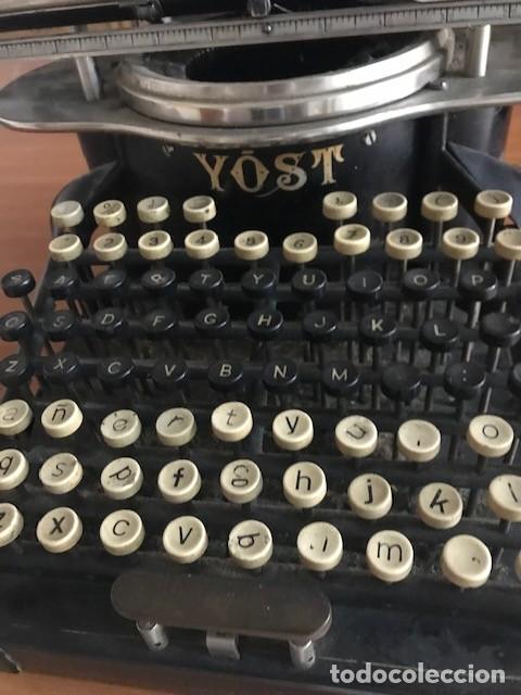 Antig&uuml;edades: MAQUINA DE ESCRIBIR YOST - Foto 2