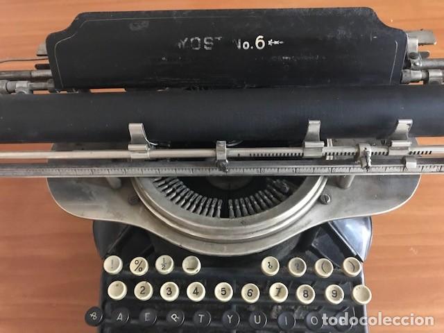 Antig&uuml;edades: MAQUINA DE ESCRIBIR YOST - Foto 3